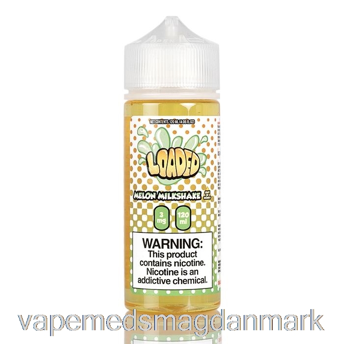 Vape Juice Melon Milkshake - Fyldt E-væske - Hensynsløse Dampe - 120ml 3mg